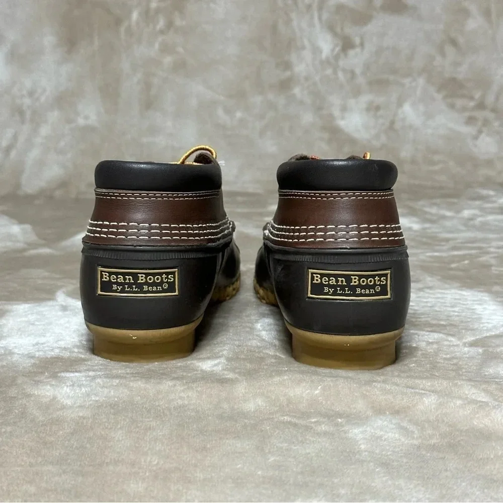 L.L. Bean Waterproof, Mud proof Gum sole Lace Up Bean Boots Shoes Size 10 N